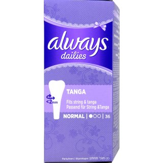 Always Slipeinlagen Tanga Normal (36 St)