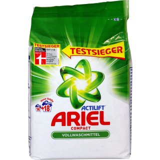 Ariel Compact Regulär 18 Wäschen (1,35 kg Packung)