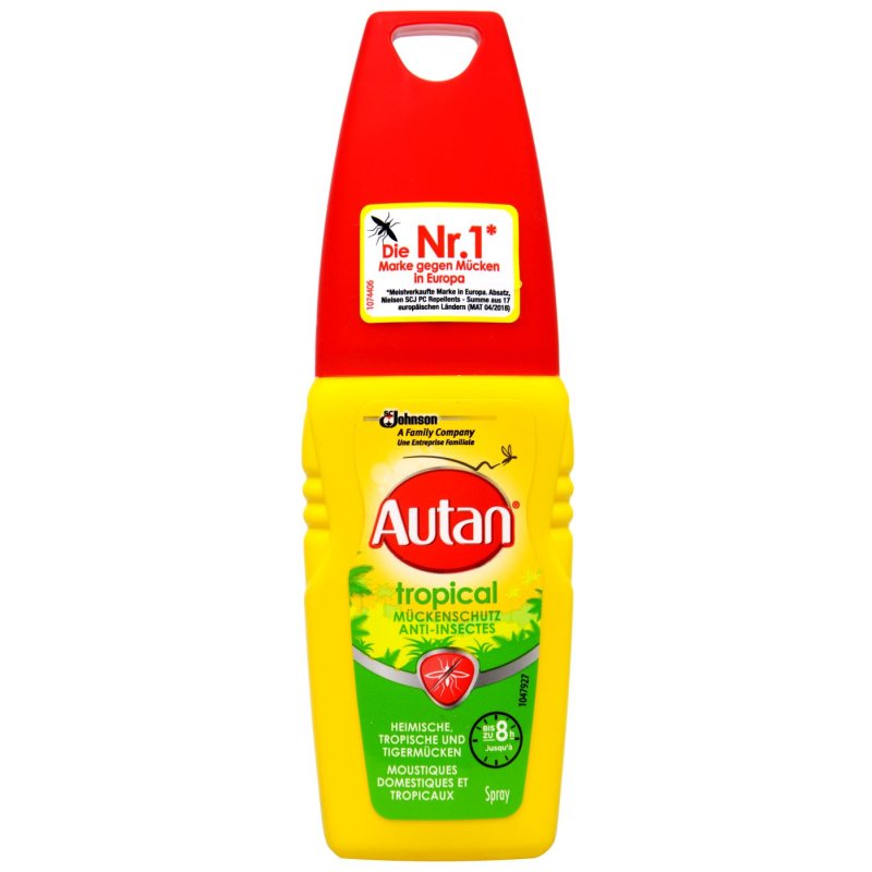 Autan Tropical Pumpspray (100ml Flasche)