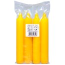 BaumKerzen Berliner Gelb 4 er