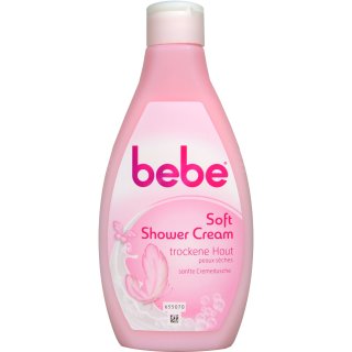 Bebe Soft vitalisierende Duschcreme (250ml Flasche)