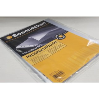 Picard & Birkenstock transparente Prospekthüllen DIN-A4 (10 Stck.)