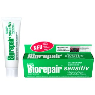 Biorepair Zahncreme Sensitiv  75ml