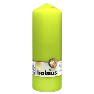 Bolsius Stumpenkerze lemon 200 x 68 mm