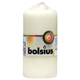 Bolsius Stumpenkerze Champagner 120 x 60 mm