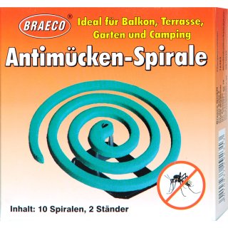 Braeco Anti-Mücken Spirale (10 St)