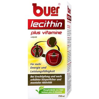 Buer Lecithin Plus Vitamin Tonikum (750ml Flasche)