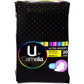 Camelia U By Ultra Normal mit Flügeln (20 St)