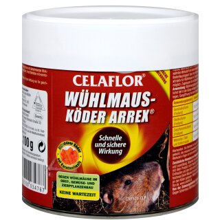 Celaflor Arrex Wühlmausköder (100g Behälter)