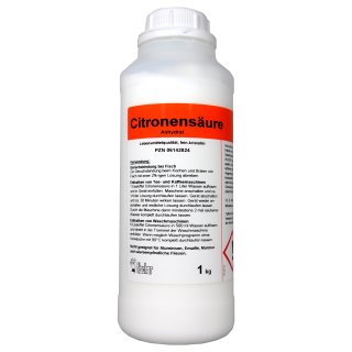 Citronensäure Anhydrat Fischar  1kg