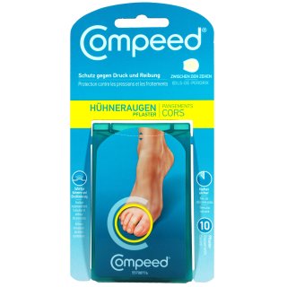 Compeed Hühneraugenpflaster Zwischen den Zehen 10 er