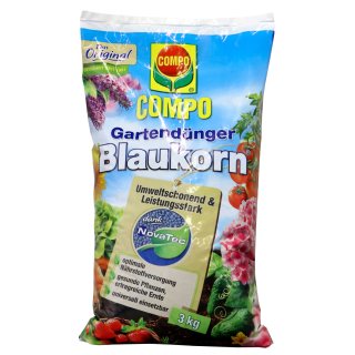 Compo Gartendünger Blaukorn NovaTec (3kg Sack)