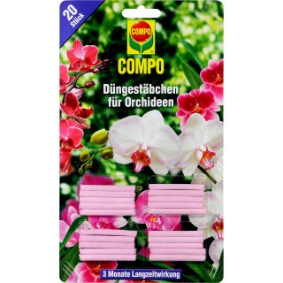 Compo Düngestäbchen Orchideen 20 er
