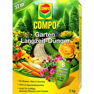 Compo Garten Langzeitdünger (2kg Packung)