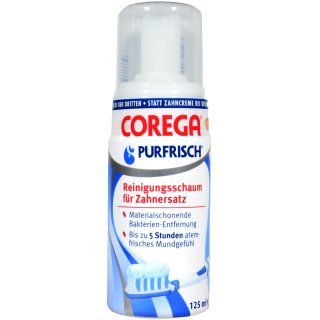 Corega Purfrisch Reinigungsschaum  125ml