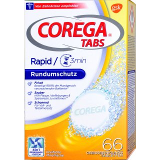Corega Tabs rapid / 3 Minuten 66 er