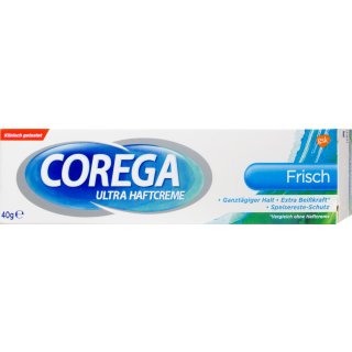 Corega Ultra 3D Haftcreme Frisch (1x40g Tube)