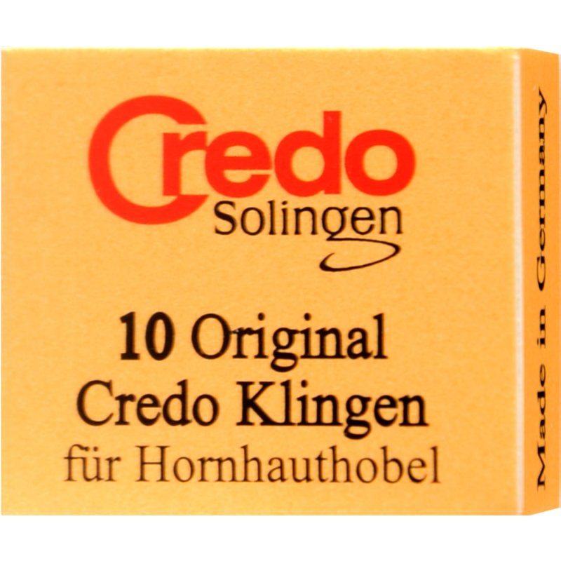 Credo Ersatzklingen Für Hornhauthobel – 10 Stück, Scharf Und Langlebig