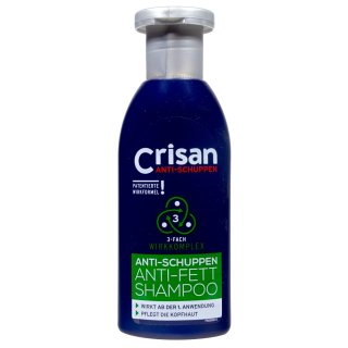 Crisan Anti-Schuppen Shampoo Fettiges Haar (250ml Flasche)