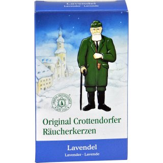 Crottendorfer Räucherkerzen Lavendel 24 er