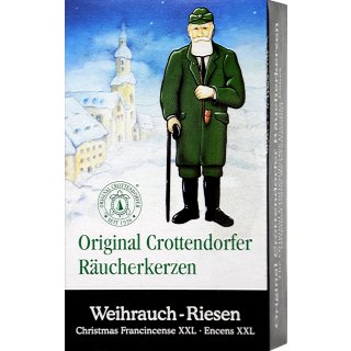 Crottendorfer Räucherkerzen Weihrauch-Riesen 4 er