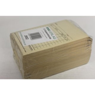 Picard & Birkenstock Kassenblock mit 2x50 Blatt in 10x15cm Größe (1 Stck.)