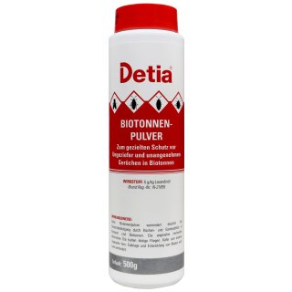 Detia Biotonnen-Pulver (500g Flasche)