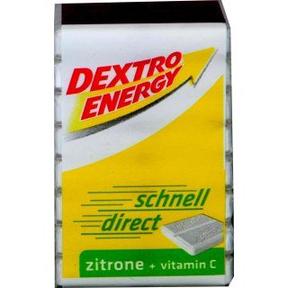 Dextro Energy Zitrone und Vitamin C Würfel