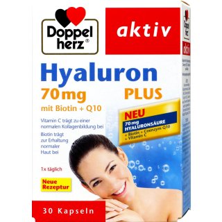 Doppelherz Hyaluronsäure Plus 70 mg 30 er