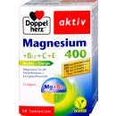 Doppelherz Magnesium 400 + B12 + C + E 30 er