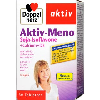 Doppelherz Meno Soja-Isoflavone + Ca + Vitamin D3 30 er