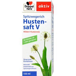 Doppelherz Spitzwegerich Hustensaft  150ml