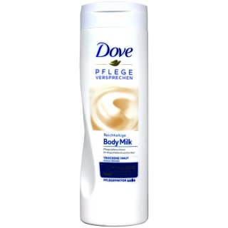 Dove Body Milk Reichhaltige Pflege (400ml Flasche)