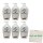Dove Creme Pflegende Hand-Waschlotion 6er Pack (6x 250ml Pumpspender) + usy Block