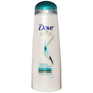 Dove Nutritive Solutions Tägliche Feuchtigkeit 2in1 Shampoo & Spülung (250ml Flasche)
