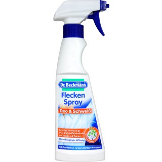 Dr. Beckmann Fleckenspray Deo und Schweiß  250ml