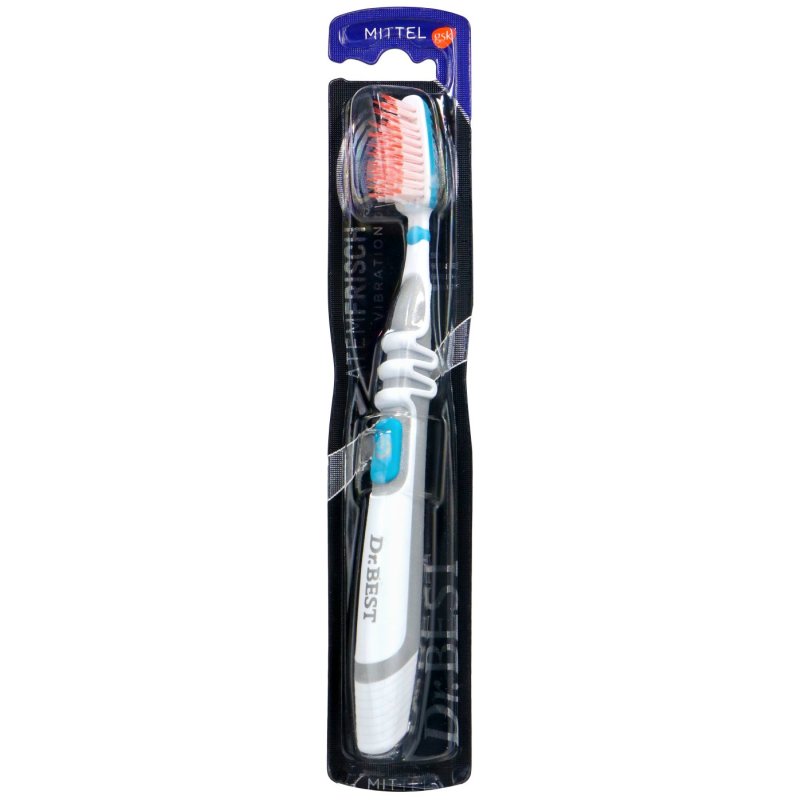 Dr. Best Zahnbrste Vibration Atemfrisch Mittel (1St)