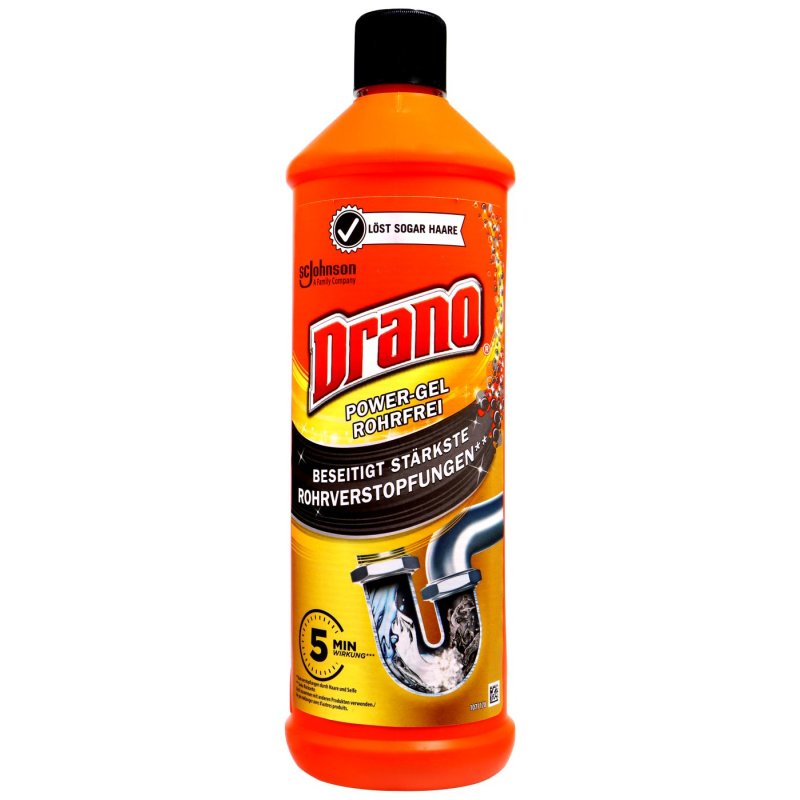 Mr. Muscle Drano Power Gel (1l Flasche)