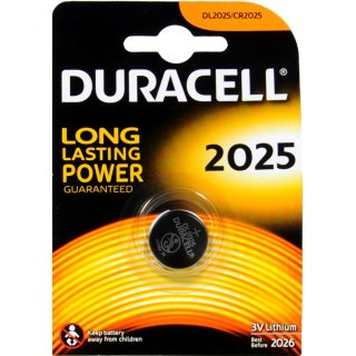 Duracell CR 2025 Doppelpack 3,0 V