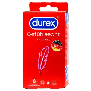 Durex Gefühlsecht Classic (8 Kondome)
