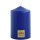 Eika Stumpenkerze Azurblau 70 x 50 mm