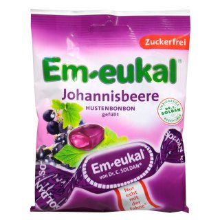 Em-Eukal Johannisbeere gefüllt Zuckerfrei  75g