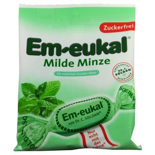 Em-Eukal Milde Minze Zuckerfrei  75g
