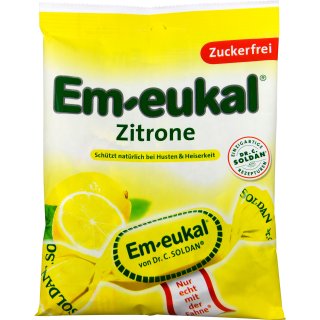 Em-Eukal Zitrone Zuckerfrei  75g