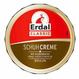 Erdal Schuhcreme braun (75ml Dose)