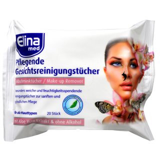 Feuchttücher Make Up Entferner ohne Alkohol 20 er