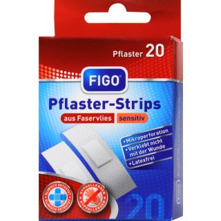 Figo Pflaster-Strips sensitiv 20 er