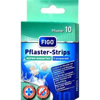 Figo Pflasterstrip Extrem Wasserfest 10 er