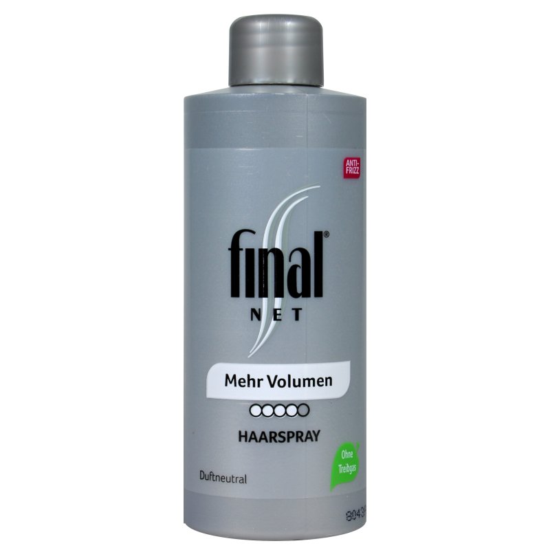 Final Net Haarspray Mehr Volumen Nachfüller (125ml Flasche)