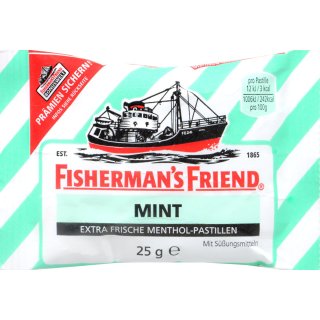 Fishermans Friend Mint Zuckerfrei  25g